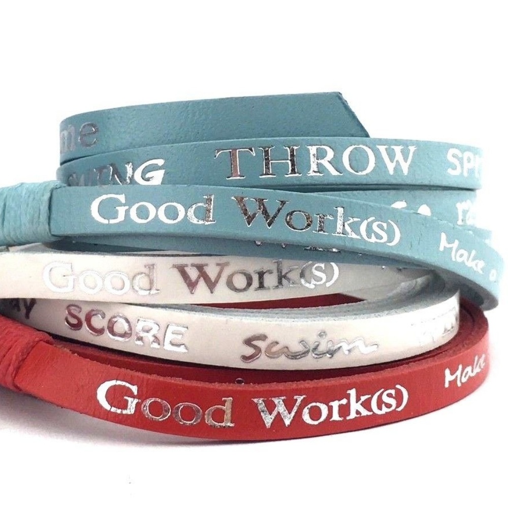 4th of July Good Works Run Wrap Around Bracelet
